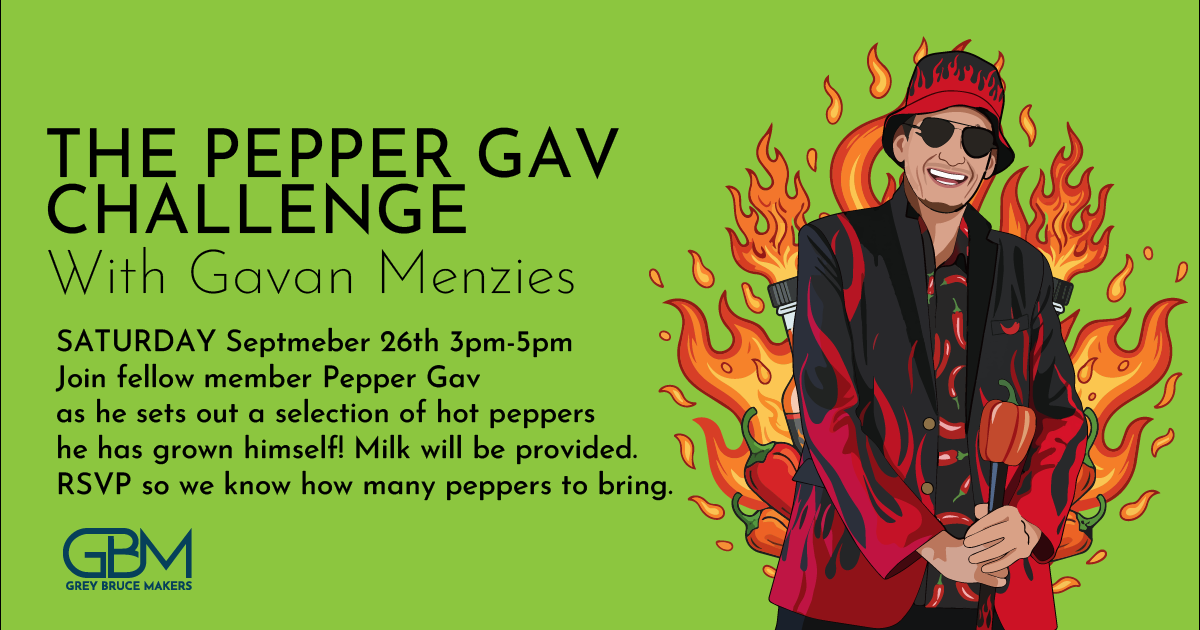 Event image The Pepper Gav Challenge